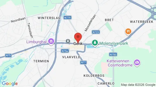 Rooms for rent in Genk - Photo from Google Street View