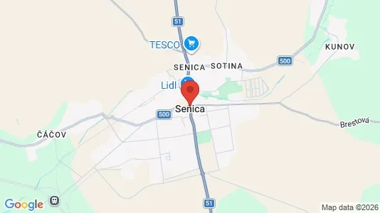 Apartments for rent in Senica - Photo from Google Street View
