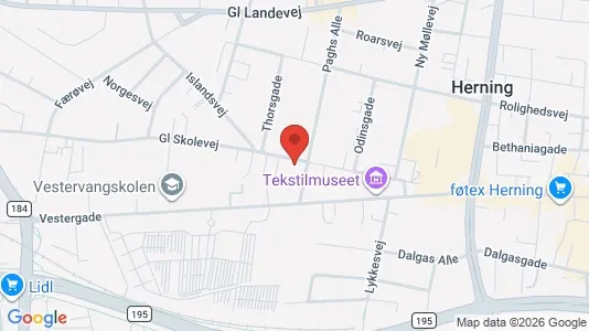 Apartments for rent in Herning - Photo from Google Street View