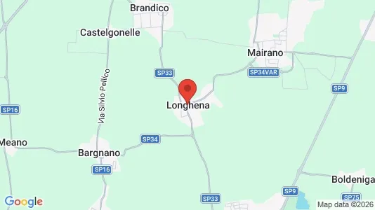 Apartments for rent i Longhena - kort over placeringen