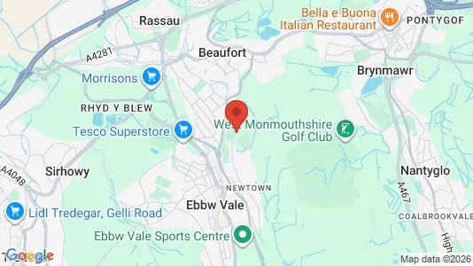 Apartments for rent in Tredegar - Gwent - Photo from Google Street View