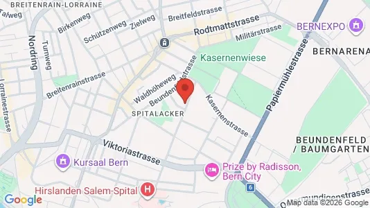 Apartments for rent i Bern-Mittelland - kort over placeringen