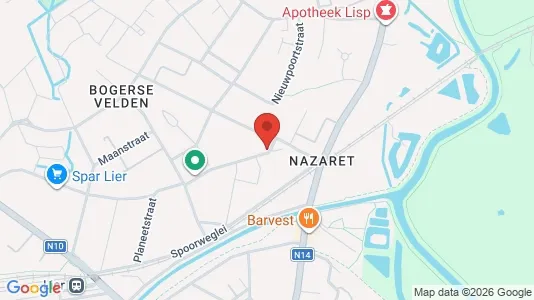 Apartments for rent i Lier - kort over placeringen