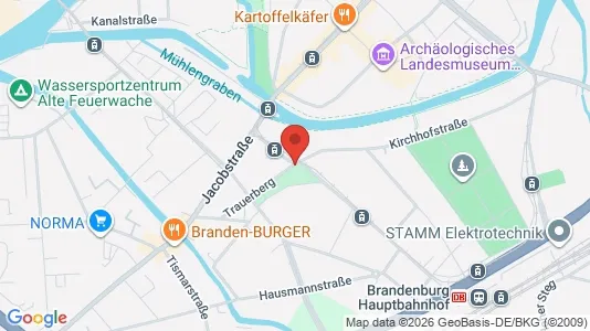 Apartments for rent i Brandenburg an der Havel - kort over placeringen