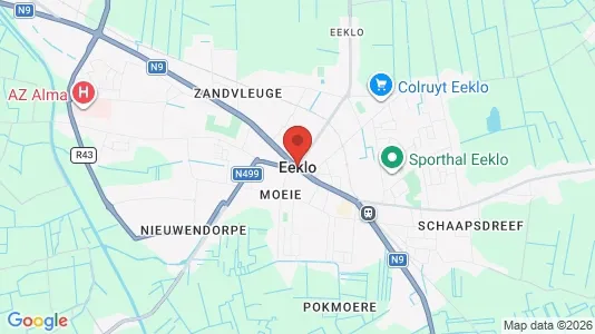 Apartments for rent i Eeklo - kort over placeringen