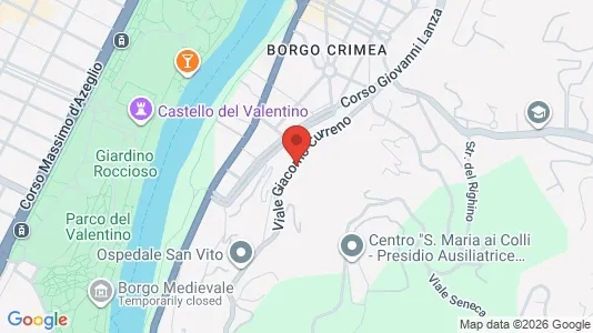 Apartments for rent i Turin - kort over placeringen