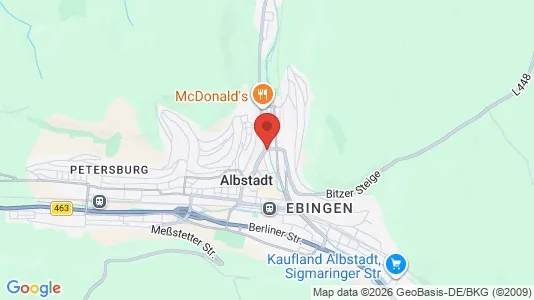 Apartments for rent i Zollernalbkreis - kort over placeringen