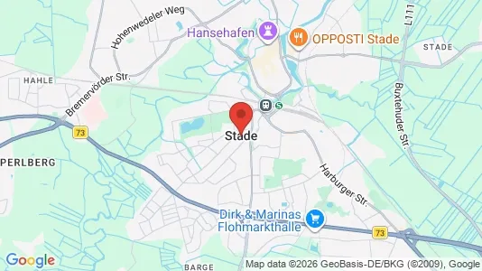 Apartments for rent i Stade - kort over placeringen