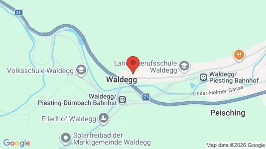 Apartments for rent i Waldegg - kort over placeringen