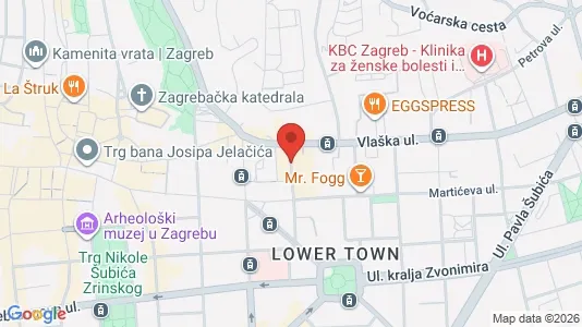Apartments for rent i Sljeme (Medvednica-Tomislavac) - kort over placeringen