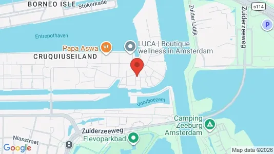 Apartments for rent i Amsterdam Zeeburg - kort over placeringen