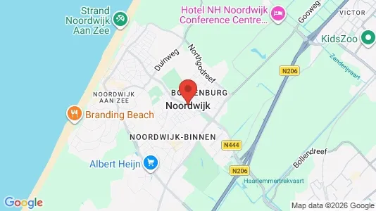 Houses for rent i Noordwijk - kort over placeringen