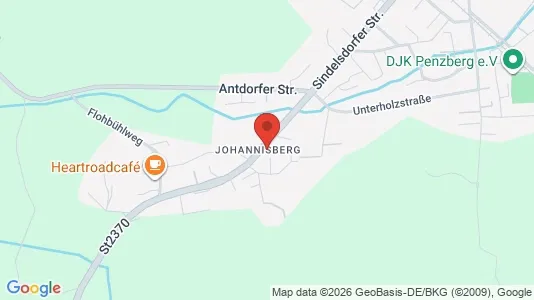 Apartments for rent i Weilheim-Schongau - kort over placeringen