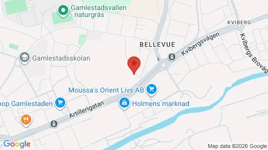 Apartments for rent i Gothenburg East - kort over placeringen