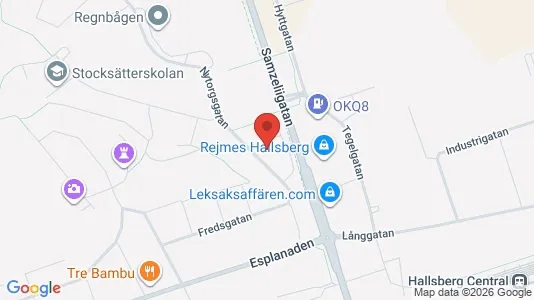 Apartments for rent i Hallsberg - kort over placeringen