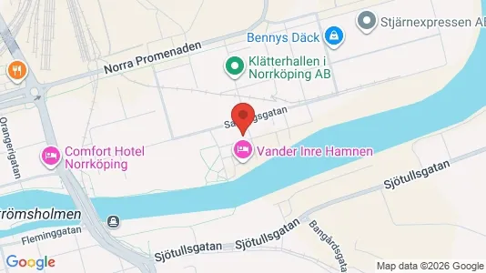 Apartments for rent i Norrköping - kort over placeringen