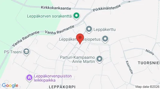 Apartments for rent i Pori - kort over placeringen