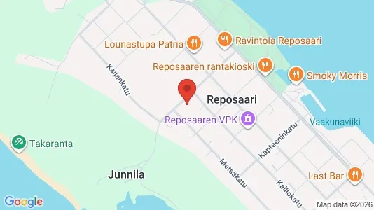 Apartments for rent i Pori - kort over placeringen