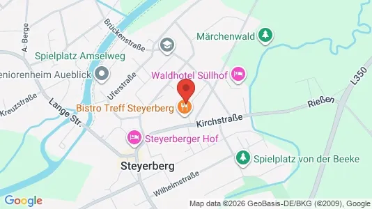 Apartments for rent i Nienburg/Weser - kort over placeringen
