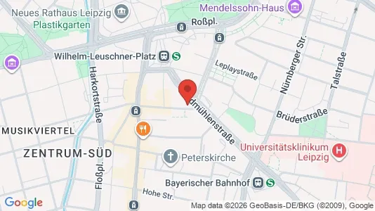 Apartments for rent i Central Saxony - kort over placeringen