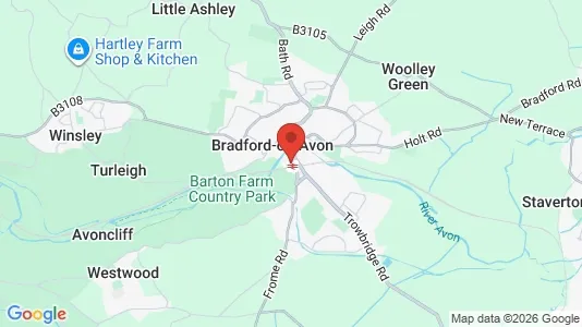 Houses for rent i Bradford-On-Avon - Wiltshire - kort over placeringen