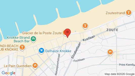 Apartments for rent i Knokke-Heist - kort over placeringen