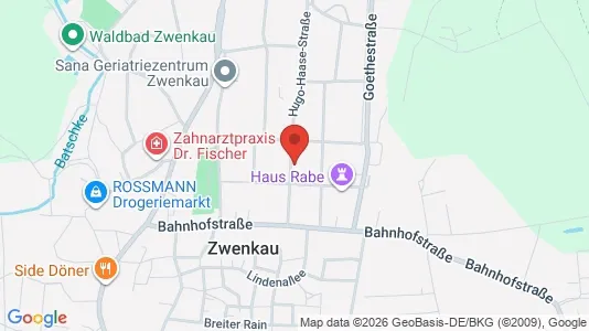 Apartments for rent i Leipzig - kort over placeringen