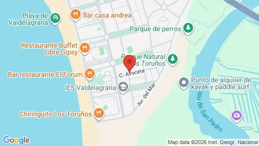Apartments for rent i El Puerto de Santa María - kort over placeringen