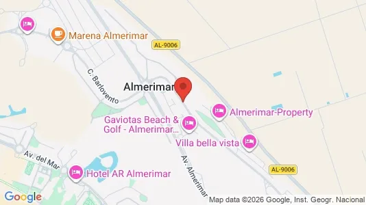 Apartments for rent i El Ejido - kort over placeringen