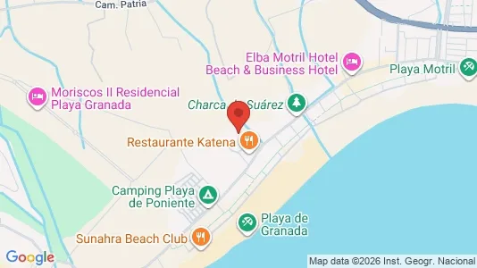 Apartments for rent i Motril - kort over placeringen
