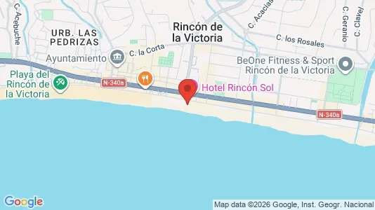 Apartments for rent i Rincón de la Victoria - kort over placeringen