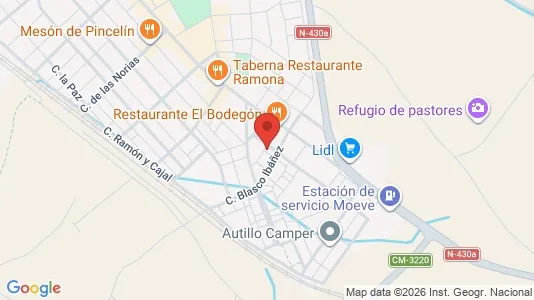 Apartments for rent i Almansa - kort over placeringen