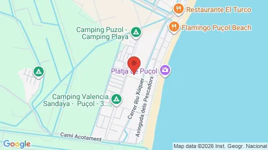 Apartments for rent i Albalat dels Tarongers - kort over placeringen