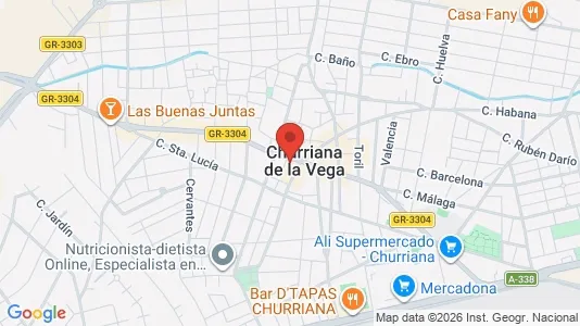 Apartments for rent i Churriana de la Vega - kort over placeringen
