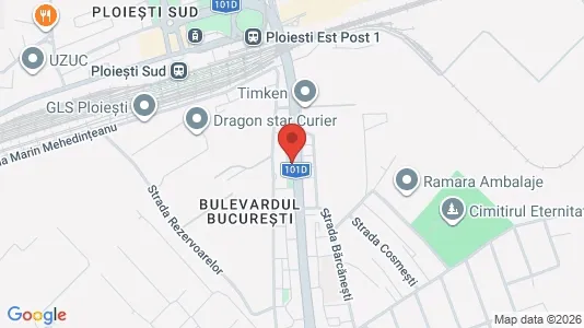 Apartments for rent i Ploieşti - kort over placeringen