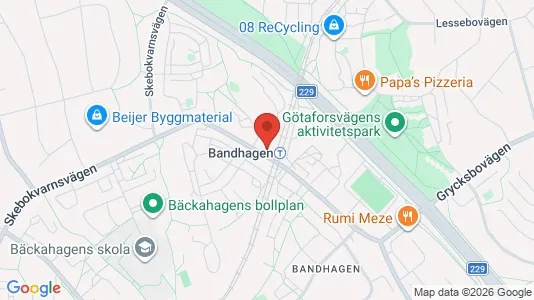 Apartments for rent i Stockholm South - kort over placeringen