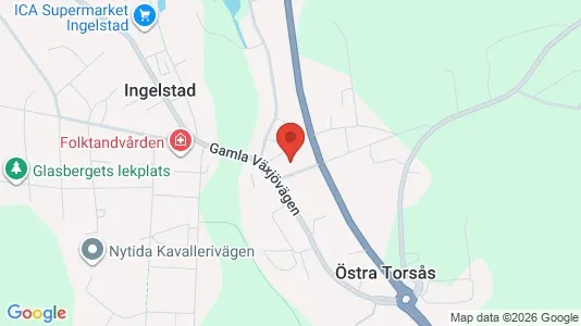 Apartments for rent i Växjö - kort over placeringen
