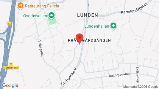 Apartments for rent i Örgryte-Härlanda - kort over placeringen