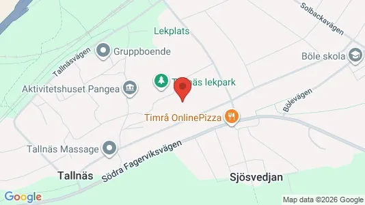 Apartments for rent i Timrå - kort over placeringen