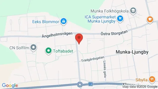 Apartments for rent i Ängelholm - kort over placeringen
