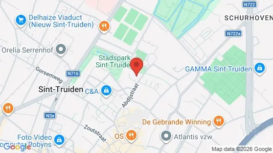 Apartments for rent i Sint-Truiden - kort over placeringen