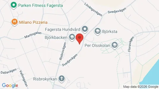 Apartments for rent i Fagersta - kort over placeringen