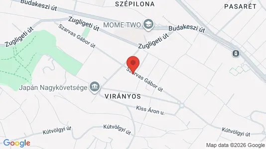 Apartments for rent i Budapest Hegyvidék - kort over placeringen