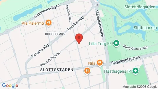 Apartments for rent i Malmö City - kort over placeringen