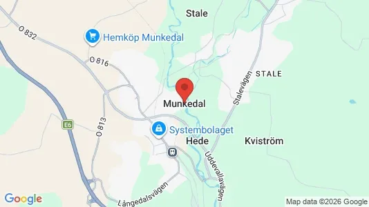 Apartments for rent i Munkedal - kort over placeringen