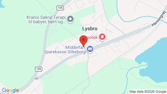 Apartments for rent i Silkeborg - kort over placeringen