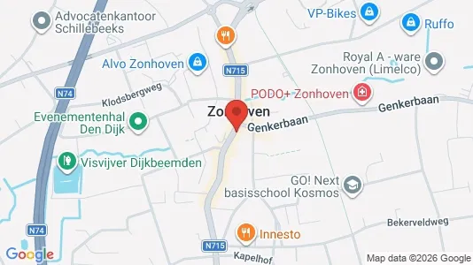 Apartments for rent i Zonhoven - kort over placeringen