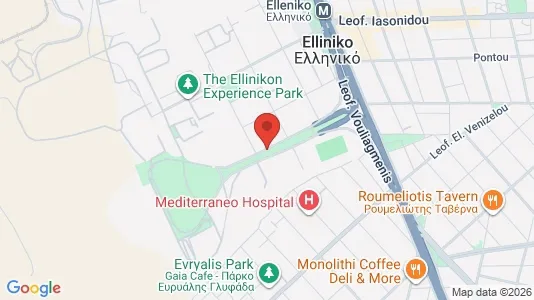Apartments for rent i Elliniko-Argyroupoli - kort over placeringen