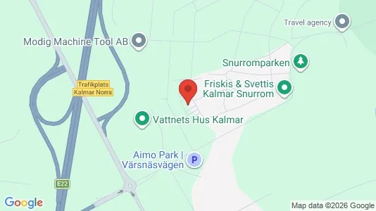 Apartments for rent i Kalmar - kort over placeringen