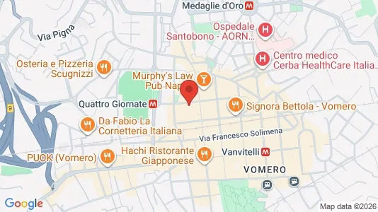 Apartments for rent i Napoli Municipalità 5 - kort over placeringen
